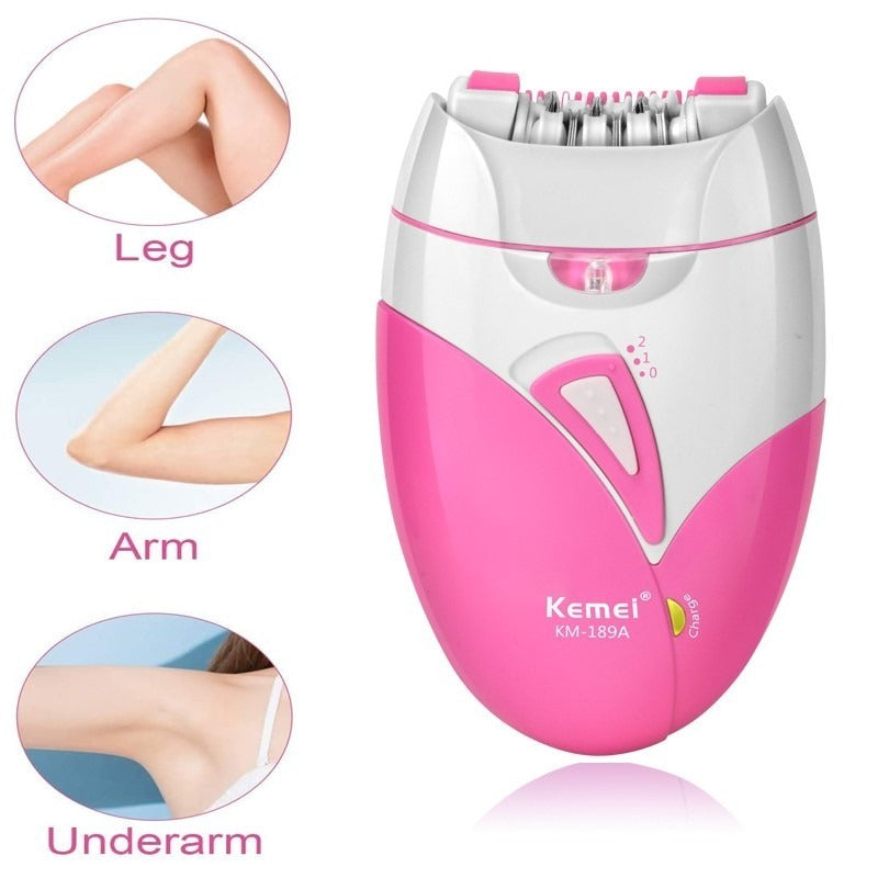 Rechargeable Kemei Hair Epilator for Women