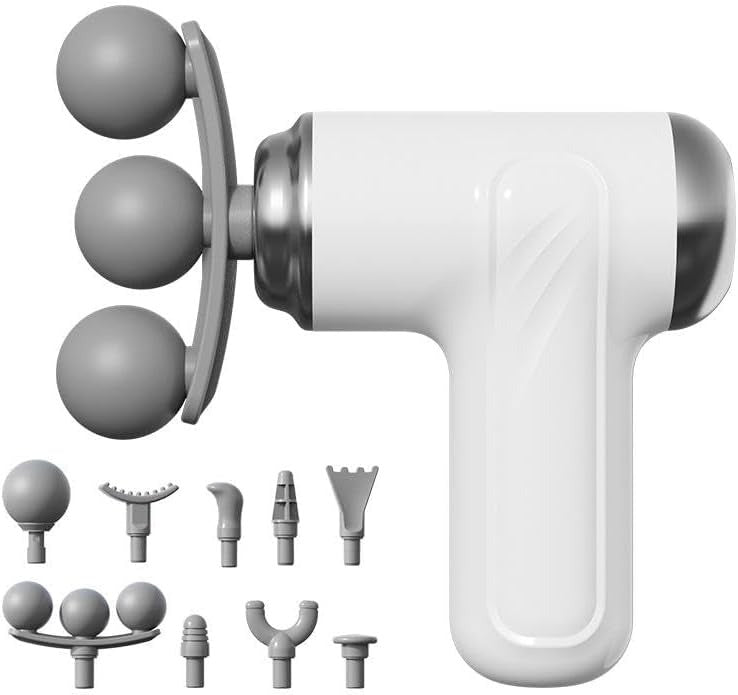 Triple Head Gun Massager - Rechargeable