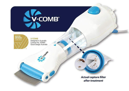 Anti Lice Comb Machine With 4 Filters and Steel Comb