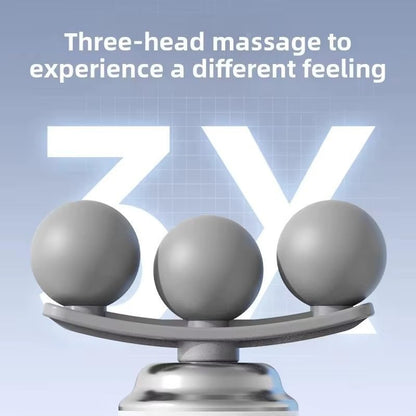 Triple Head Gun Massager - Rechargeable