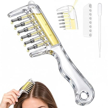 Scalp Oil Applicator Comb for Minoxidil, Hair Serum Applicator